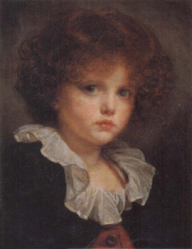 Jean Greuze Boy in Red Waistcoat Sweden oil painting art